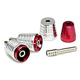 R-STYLE プラモデルのディールアップに メタルバーニア（3パーツ構成）2個1組セット (C-1 レッド)