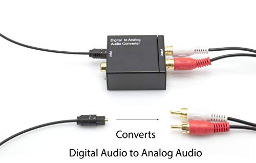 image for THE CIMPLE CO Digital Optical Audio Converter Kit - Digital Optical Co