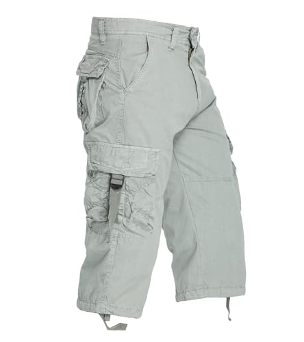 Short d'été décontracté long pantacourt léger homme stretch