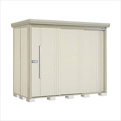 【受注生産品】タクボ物置 ND/ストックマン 背面棚 ND-2512 一般型 標準屋根 『屋外用中型・大型物置』 ムーンホワイト