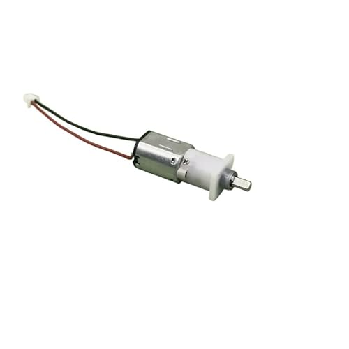 CQMLWSDNW Geabox 3 Stage N20 Planetary Starter with DC Gear 3V, 5V, 6V and 9V, 134RPM, Slow D-Axis for Smart Robot, Smart Car and Electronic Lock