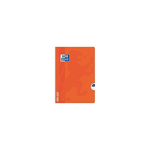 Lot de 10 Cahier Openflex piqué A4, 96p./48 feuilles 90g/m², quadrillé 5x5 + marge, coloris assortis (8)