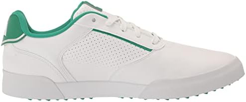 adidas Men's Retrocross Spikeless Golf Shoes, Ftwr White/Court Green/Coral Fusion, 7.5 | Image 5