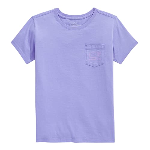 Image of vineyard vines Girls' Vintage Whale Short-Sleeve Pocket Tee