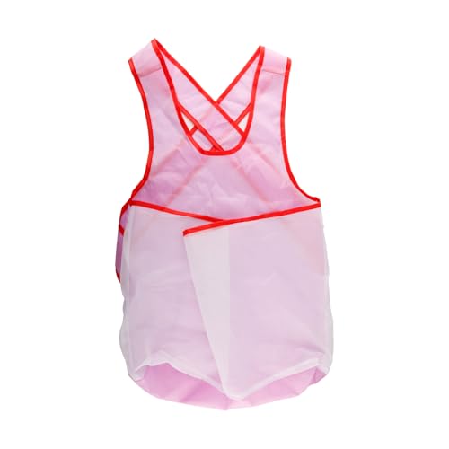 Tabanzhe Clothes Drying Apron-Portable Waterproof Laundry Apron with Large Mesh Pocket Gardening Apron Sleeveless Fruit Picking Apron Clothes Organizer for Women And Men