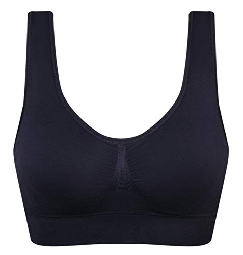Image of Women's Comfort Workout Sports Bra Low-Impact Activity Sleep Bras