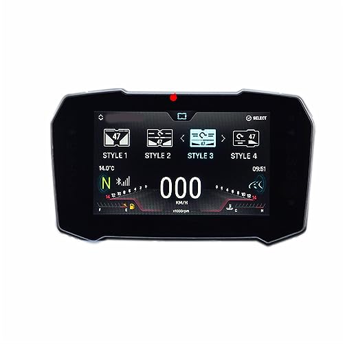Film d'instrument de protection Tiger 900 Rallye Pro pour vos aventures et road trips