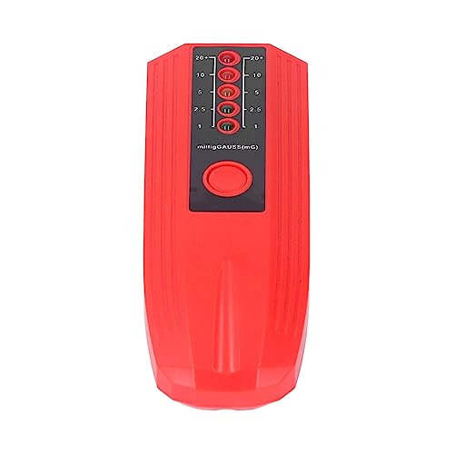 Medidor Portátil EMF Magnético con Indicador LED Rojo miniatura 5