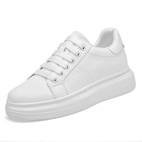[vdegree] �V�[�N���b�g�C 6CM/8CM/10CM�A�b�v �V�[�N���b�g�X�j�[�J�[ �����Y �C���q�[�� ���� �w�������Ȃ� �� �J�W���A�� �����j���O�V���[�Y �y�� ����~�� �N�b�V������ �����₷�� 24 cm-28 cm NX243-WH-6-