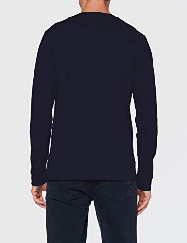 Wrangler LS Modern Americana T-Shirt, Blu Navy, XL...