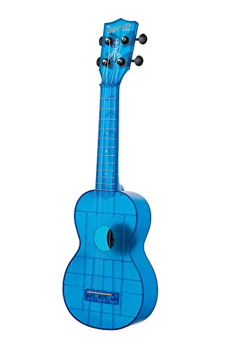 Kala KA-WMT-BL-S – Waterman, ukulélé soprano – Cobalt Blue Transparent - Les Beatles, Paul McCartney, John Lennon, RIngo Starr, George Harrison Kala KA-WMT-BL-S - Waterman, ukulélé soprano - Cobalt Blue Transparent – Image 5