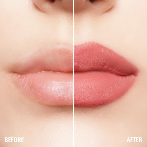 7. Bild von Oulac Flüssiger Matt Lippenstift, Nackter Pfirsich Lippenstifte, Langanhaltend mit Kussechter, Intensiver Farbabgabe, präzisem Applikator, Mattem Finish, Vegan Clean Beauty 4,5 ml (M11)