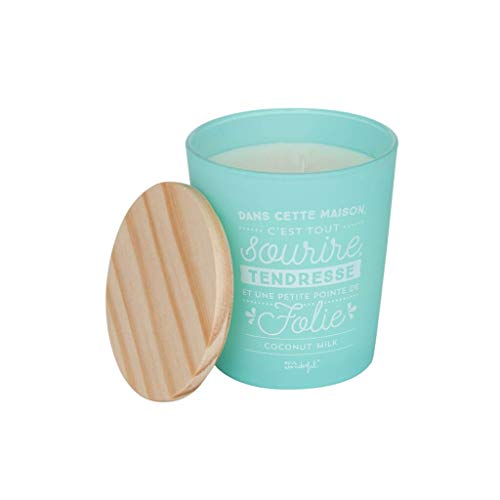 Mr.Wonderful WOM03038 Bougie Turquoise 15 x 20 x 15 cm