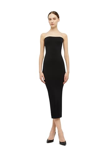 Wolford Fatal Dress for Women Iconic Mat Velvet Circular Knit Recycled Materials Soft Seamless Elegance for Any Occasion Black