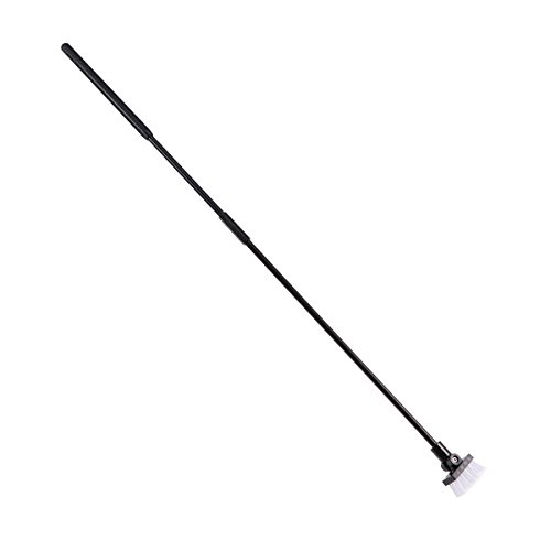 Escova de limpeza raspadora de algas de liga de alumínio UEETEK com 10 lâminas de aço inoxidável par