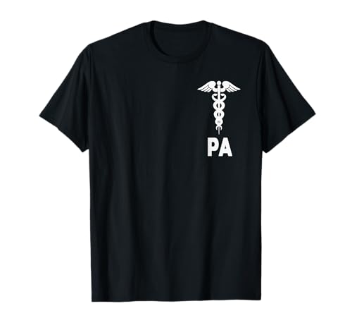 Regalo de diseño de símbolo de caduceo de asistente médico Camiseta