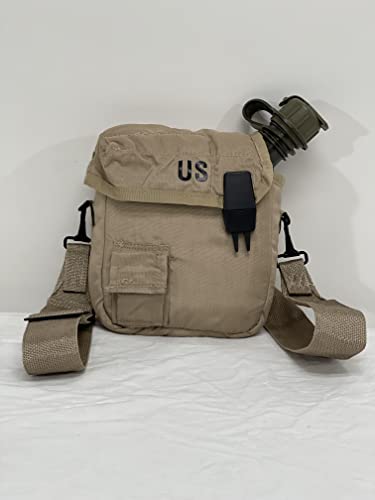 Military Issue 2 Quart Water Canteen With New Issue Insulated Carrier And Shoulder Sling #TOP3