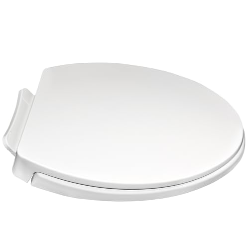 Soft Close Toilet Seat Elongated and Lid for TOTO SS114#01, Cotton White, Mounting Hardware included