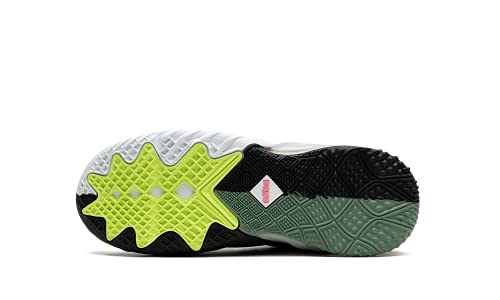 Nike Boy's Lebron Xviii Low (Gs) (Big Kid) Light Smoke Grey/Sunset Pulse/Black/White 4.5 Big Kid M #TOP4