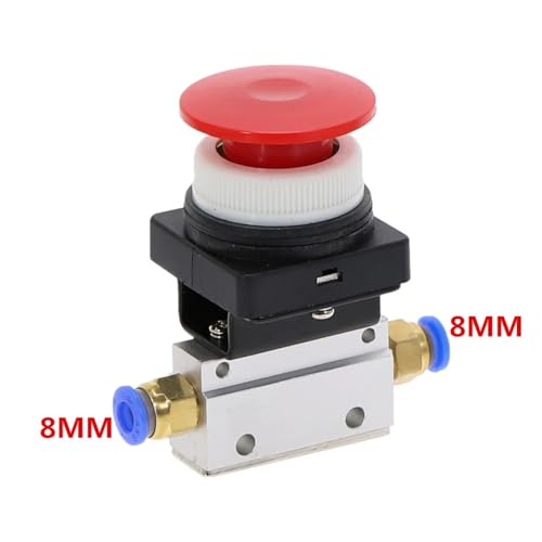 Válvula de hongo MOV-03APPL con rosca de 1/8 y accesorios de 8mm para control estable 3
