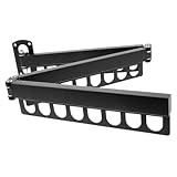 PENIKOKO Stendibiancheria Pieghevole da Muro per Asciugatore da Compatto Design Installazione Trapano Ottimizzazione per Lavanderia e Bagno Capacità per Indumenti