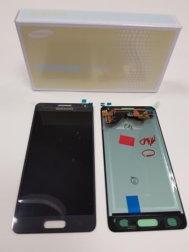 LCD DIRECT LTD Pantalla original para montaje Galaxy Alpha LCD SM G850F, color negro antracita, 100% nuevo empaquetado GH97 16386A