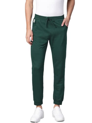Image of Hubberholme Men's Slim Fit Cotton Track Pants - Trackpant with Drawstring Elastic Waistband, Lower for Jogging, Gym, Sports & Dailywear