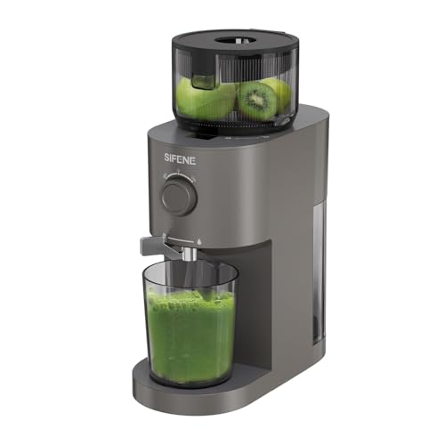 Cold Press Juicer, SiFENE Slow Masticating Machines with 5.2