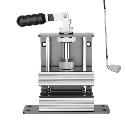 Étau pour poignée de golf avec ventouse de précision et pince de retrait pour atelier et garage