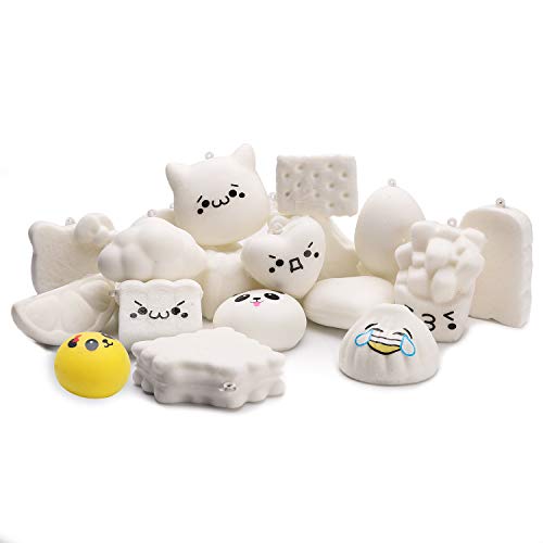 WATINC Random 10 Pcs DIY Squishy Cream Scented Kawaii Simulation Lovely Toy Medium