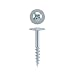 Highpoint 8 X 1 Drawer Front Adjust Screws Round Washer Head Zinc 100Pc
