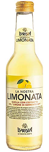 Lurisia La Nostra Limonata, Carbonated Lemon Beverage - 9.3 oz (24 Glass Bottles)