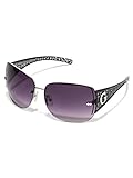 GUESS Factory Women's Rimless Shield Sunglasses
