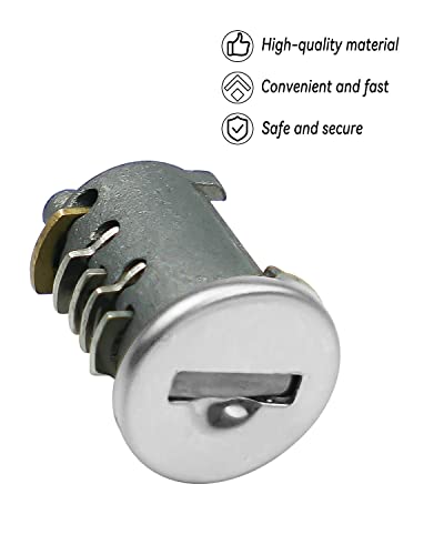 Image of 4 Pack Lock Cylinders Fit for Yakima Car Roof Rack System Components SKS Lock Cores, Includes 4 Cylinders Cores, 2 Opening Keys and 1 Control Key