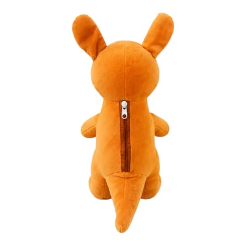 Image of Kangaroo Soft Toy with Baby Joey, Cute Plush Stuffed Animal Toy for Kids, Ultra Soft Cuddly Kangaroo Teddy, Huggable Plush Doll for Boys & Girls, Birthday Gift & Room Decor (35 cm)