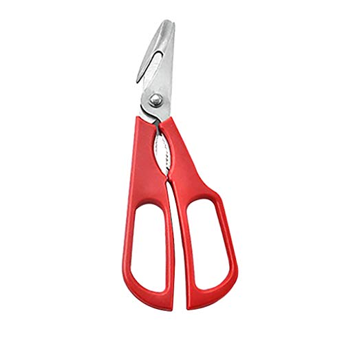 Stainless Steel Seafood Lobster Scissors - Ideal Shears for Shrimp and Crab Shell Removal in Home and Restaurant Kitchens