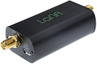 NooElec LaNA - Ultra Low-Noise Amplifier (LNA) Module for RF & Software Defined Radio (SDR) with Enclosure & Accessories. Wideband 20MHz-4000MHz Frequency Capability with Bias Tee & USB Power Options