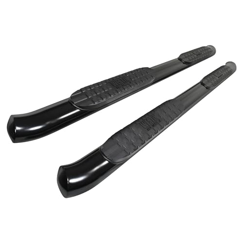 Westin 21-24225 Pro Traxx 4 Oval Nerf Step Bars fits 2022-2023 Tundra Double Cab Black 1 Pair