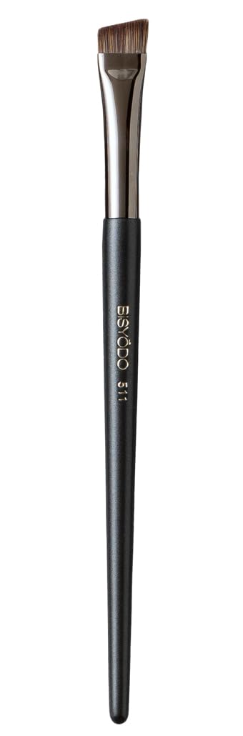BISYODO SHIORI Series Eyebrow Brush - Angled Type, Black