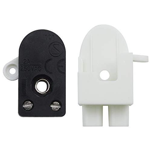 KingYH 2 Pezzi Mini Pull Cord Interruttore 1 Buco