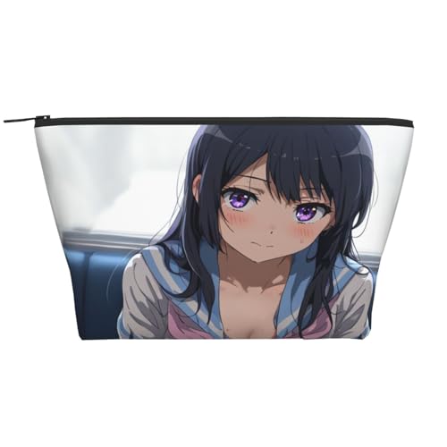化粧ポーチ 響け!ユーフォニアム 高坂麗奈 小銭入れ コインケース メイクポーチ おしゃれ 四角 大容量 軽量 レディース メンズ 小物収納 財布 コンパクト 収納袋 人気 個性 おしゃれ 多機能 軽量 化粧バッグ 化粧品収納 洗面用具入れ 旅行グッズ 出