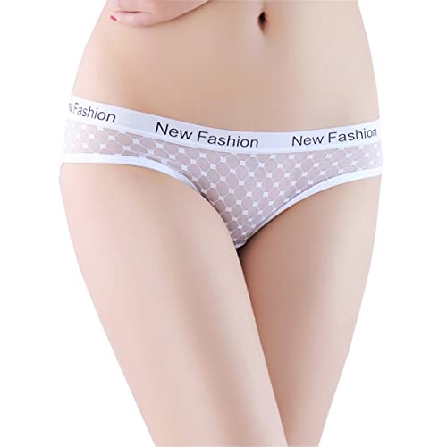 ショーツ レディース レギュラーショーツ シースル 下着 パンツ 響きにくい シースルー ローライズ 下着女性 ヒップハング レディースショーツ パンツ パンティ 勝負下着 白 しろ ホワイト T-4011