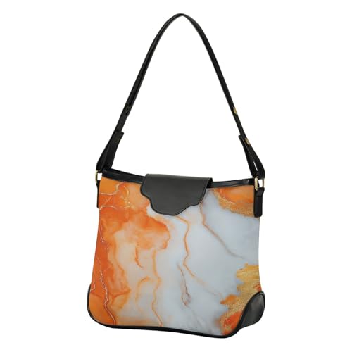 Sac à bandoulière avec sangles amovibles marbre chic