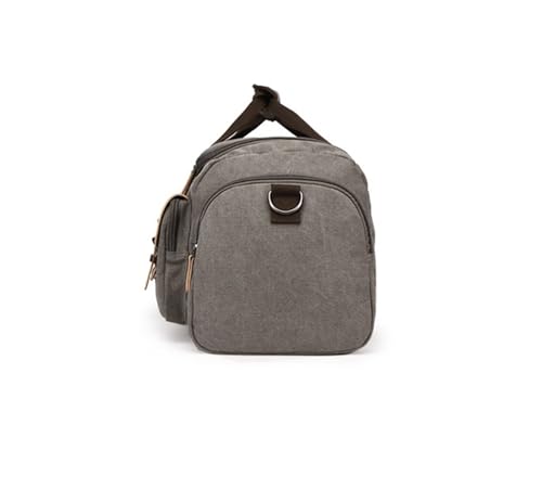 Weekender Travel Bag Duffle Bag for Travel,Canvas Weekender Overnight Bag Vintage Travel Hand Bag Carry On Bag Sport Gym Bag(B)3