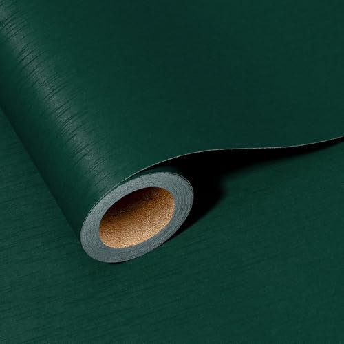 BIOBROWN Grünes Kraftpapier-Weihnachtsgeschenkpapier 43 cm x 10 m (4 4 m Gesamtlänge) mattes einfarbiges Geschenkpapier strukturiertes Papier für Weihnachten Geburtstag Hochzeit Babyparty