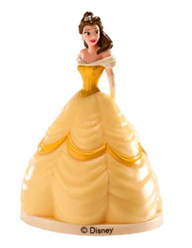 dekora 347107 Figura La Bella y La Bestia Disney, Multicolor, 9 cm