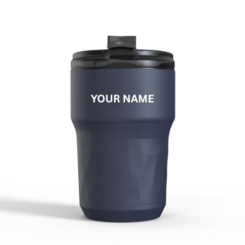 Headway Java Alps Personalized Stainless Steel Mugs 360 ml - 2 Years Brand Warranty | Insulated Coffee Mug | Travel Mug | Coffee Tumbler | Cold for 6 Hours & Hot for 3 Hours | Midnight Horizon