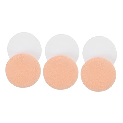 SHERCHPRY 20Pcs Makeup Puff for Loose Powder Fluffy Cosmetic with Strap for Foundation Concealer Application and Skin Tone Colors