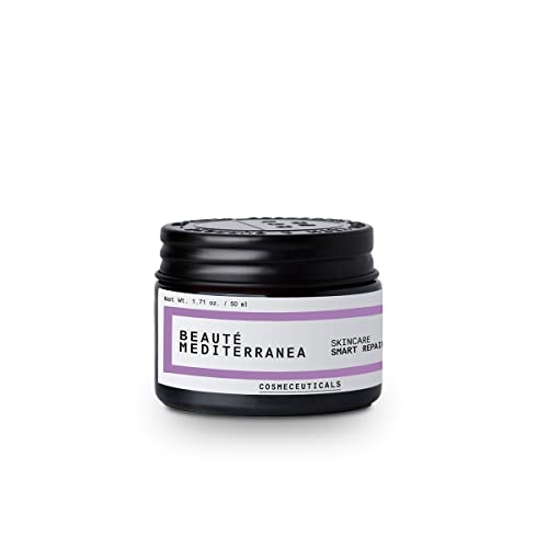 Crema Facial Hidratante con Retinal Natural - 50 ml - Repara los Signos de la Edad - Para Pieles con Imperfecciones y/o con Tendencia Acneica - 100% Vegana - Beauté Mediterranea Smart Repair 8