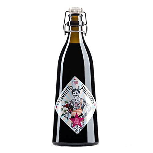 Forzudo - Vermouth Rojo Premium – Uva Doña Blanca – 12 Botánicos - Botella 1 L